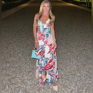 Patbo Flora Sleeveless maxi dress